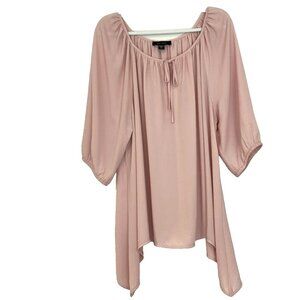 Karen Kane Puff Sleeve Peasant Blouse plus size 2X